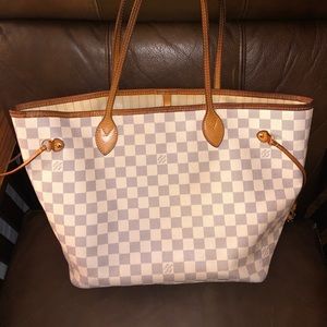 Louis Vuitton Neverfull MM (Damier Azur Canvas)